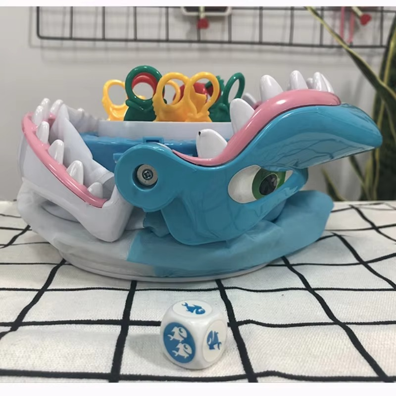 Family-friendly Great White Shark prank game for kids & adults. Fun interactive reaction toy, perfect for parties & game night.