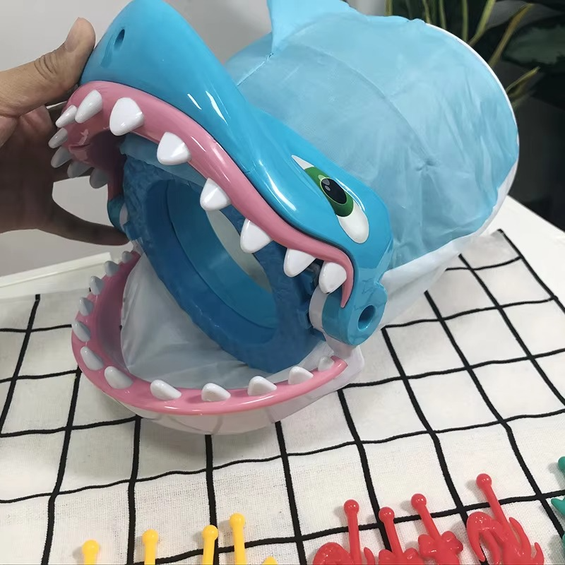 Great White Shark gag gift, an interactive prank game for family game night. Enjoy thrilling reactions & endless fun.