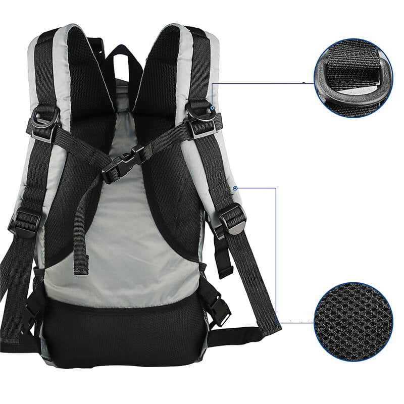Versatile men's large capacity tactical travel backpack. Water-resistant, ideal for hiking, camping & outdoor use.