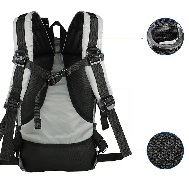 Versatile men's large capacity tactical travel backpack. Water-resistant, ideal for hiking, camping & outdoor use.