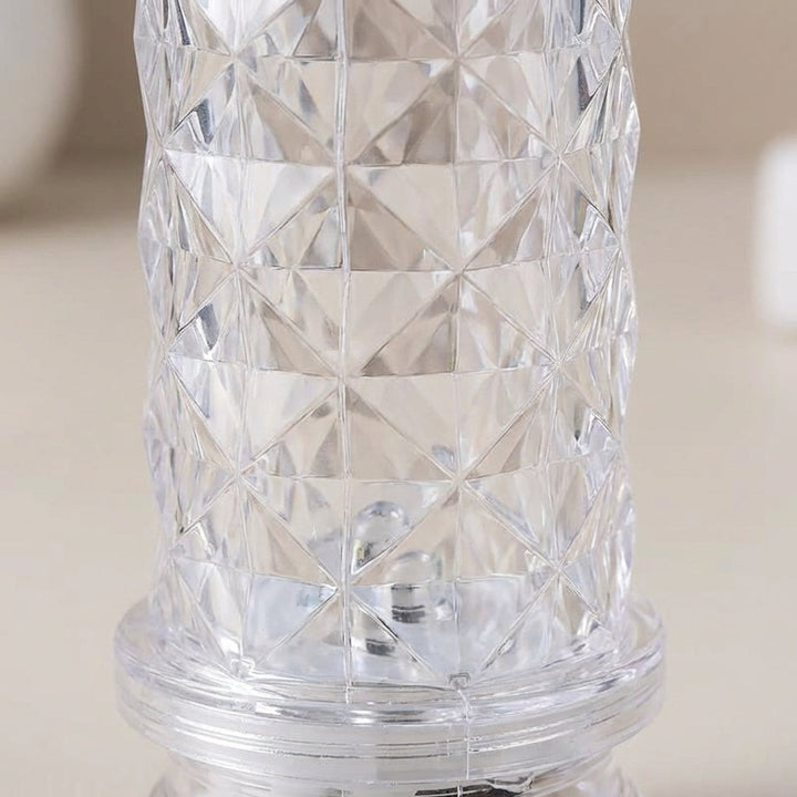 Decorative Flarisca LED candle lamp, flameless for safe home ambiance, includes remote control
