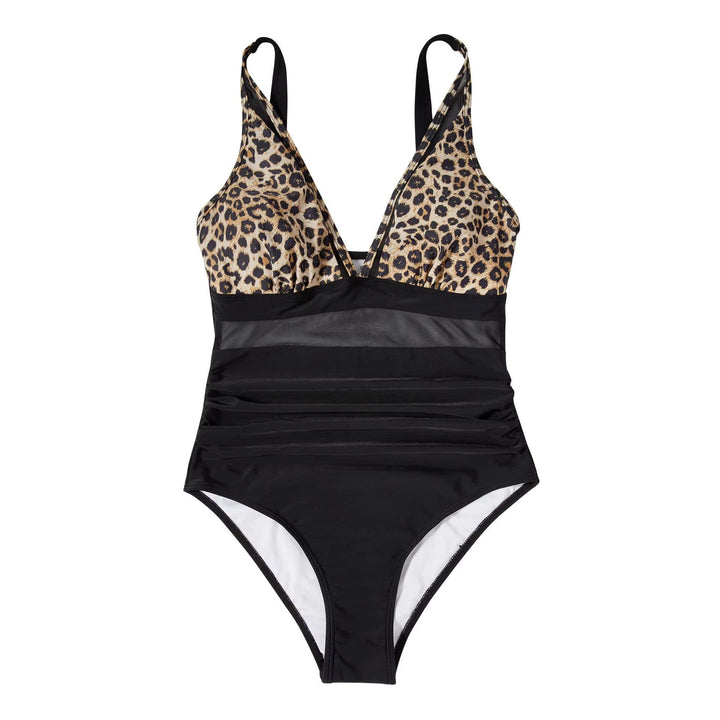 Women's swimwear: adjustable strap swimsuit for comfort & stylish flattering fit.