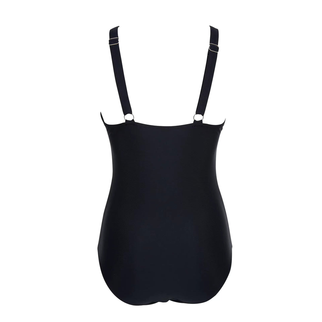Leona women's adjustable swimsuit, flattering and stylish for summer swimwear.