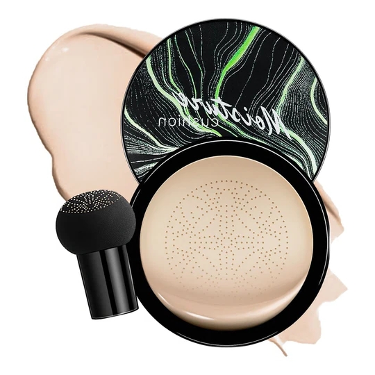 Women's CC Cream with SPF. Anti-aging moisture cushion foundation for flawless, full coverage makeup & beauty.