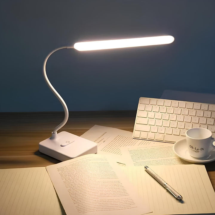 Flexible Arc Desk Lamp with Dimmable LED Light