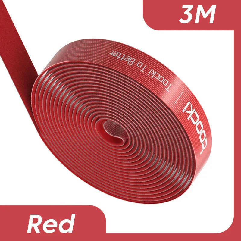 Three-pack of FlexWrap Cable Organiser Rolls, essential for tangle-free cable protection