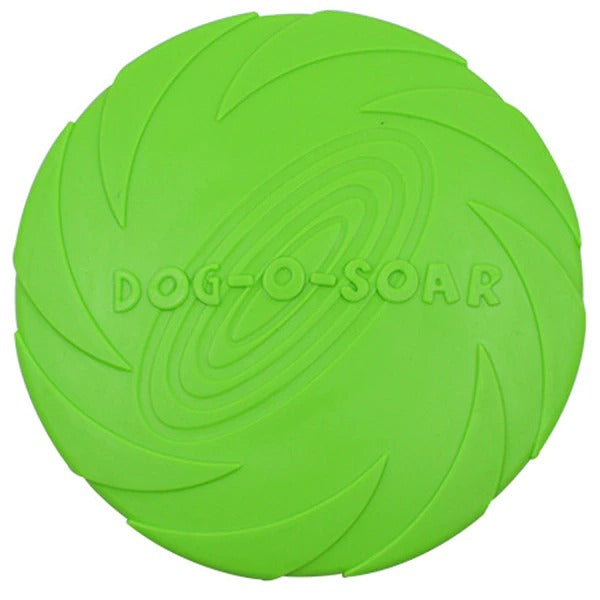 FlexiFling flexible dog frisbee, a durable pet fetch toy for active dogs and outdoor training.