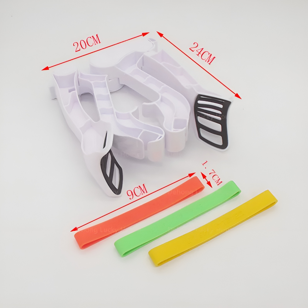 Compact FlexiTone arm trainer for versatile home workouts, boosting arm strength & endurance.