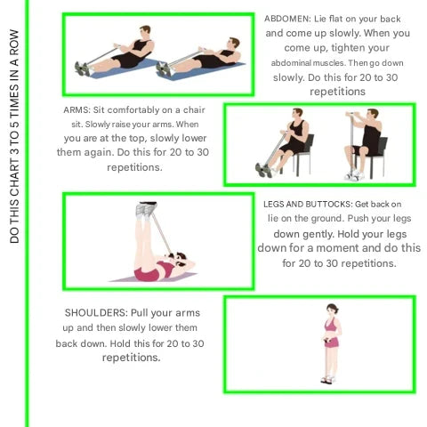 Unisex FlexoTrainer resistance band for strength, muscle building & calorie burning. Home workout essential.