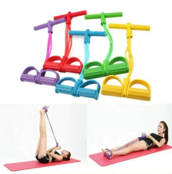 Unisex FlexoTrainer resistance trainer, ideal for strength training & calorie burning at home. Portable gym.