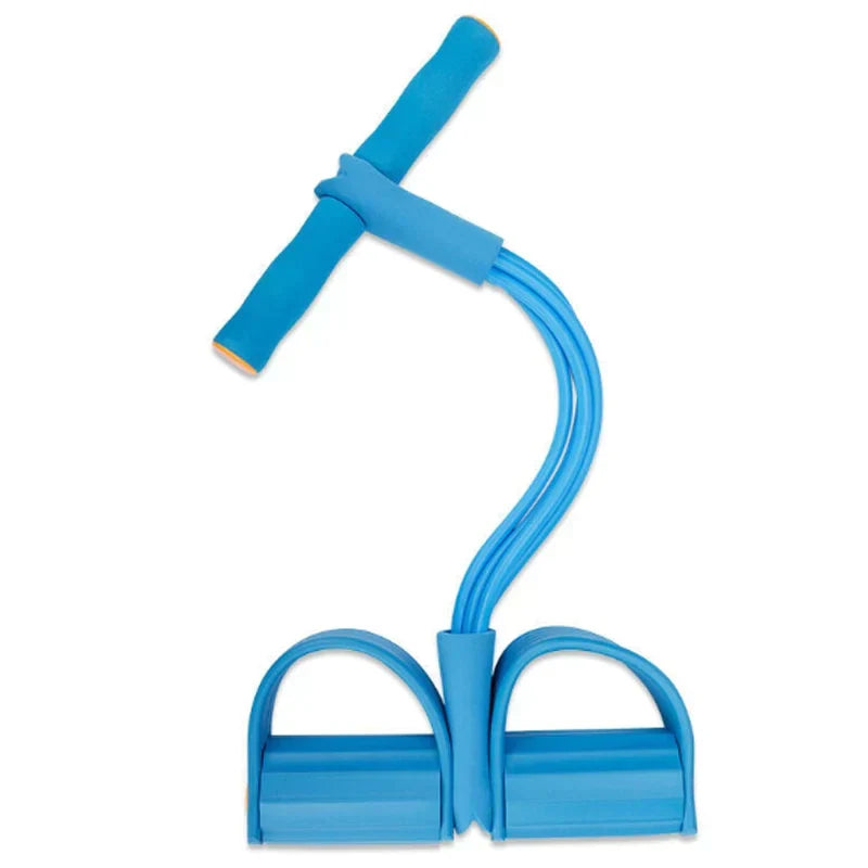 Home workout resistance band by FlexoTrainer. Achieve full-body fitness & build muscle anywhere.