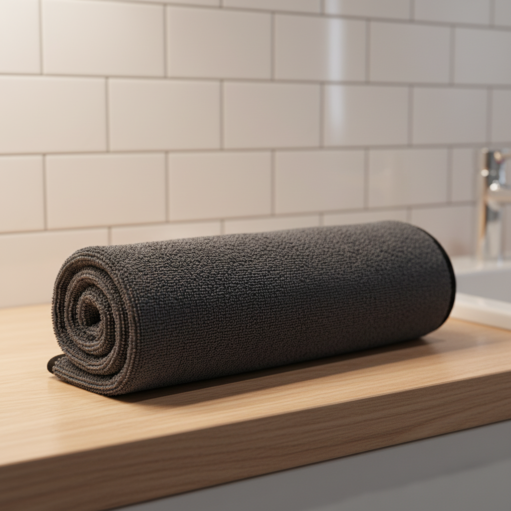 FluffWipe microfiber cleaning cloth for streak-free shine on glass & surfaces