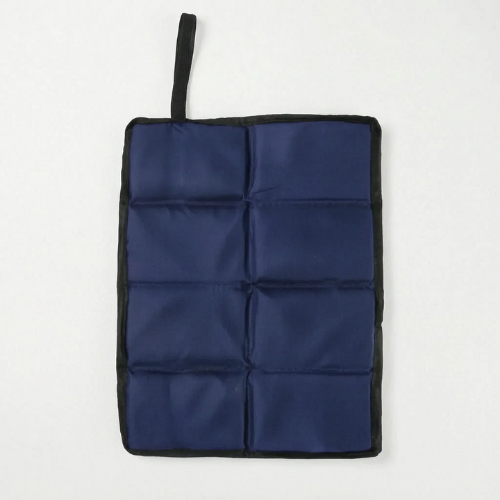 Unisex trail comfort: foldable outdoor camping seat cushion pad for hiking & portable camp seating.