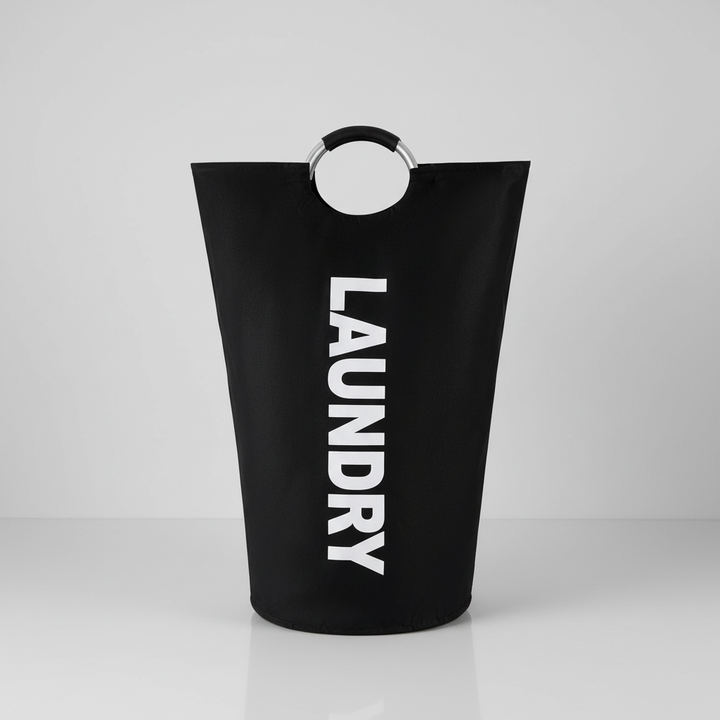 Laundrify extra large laundry hamper, foldable and durable, perfect for bathroom or utility.