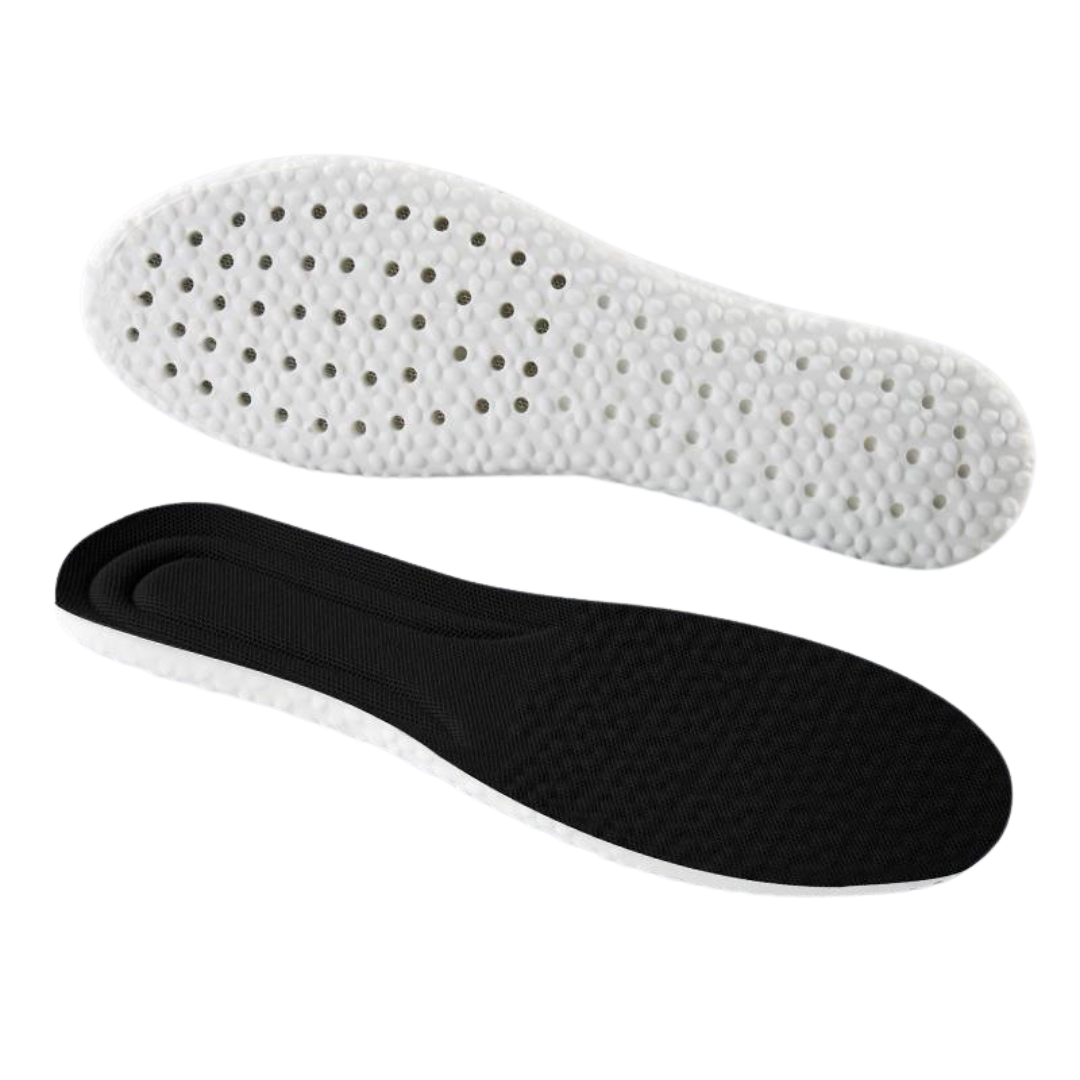 Orthopedic shoe inserts for men offer arch support & foot pain relief, enhancing walking & standing comfort.