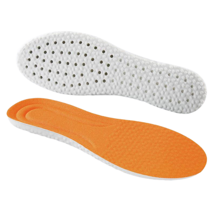 Men's FootEase insoles with orthopedic support for all-day foot comfort, pain relief, & improved posture.