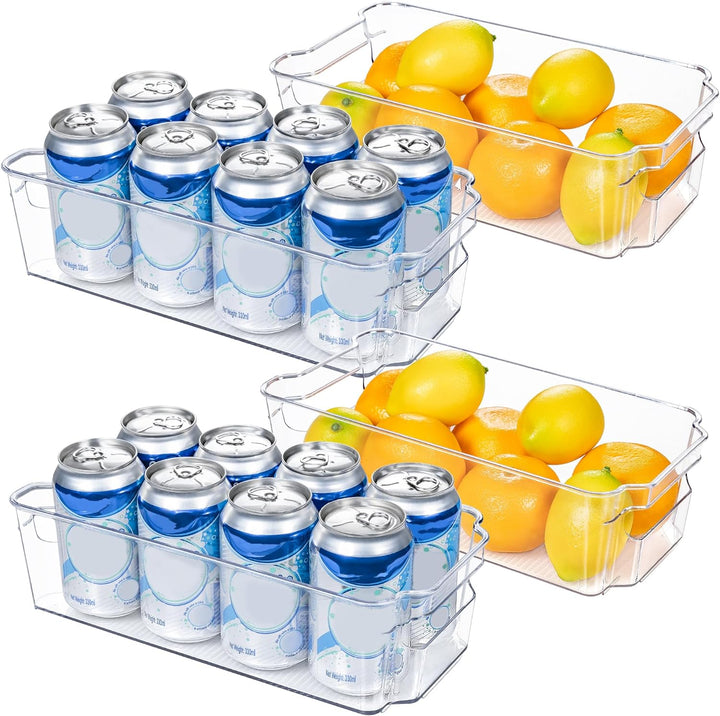 CoolOrganize clear organizers, keeping your food visible and fresh in the fridge.