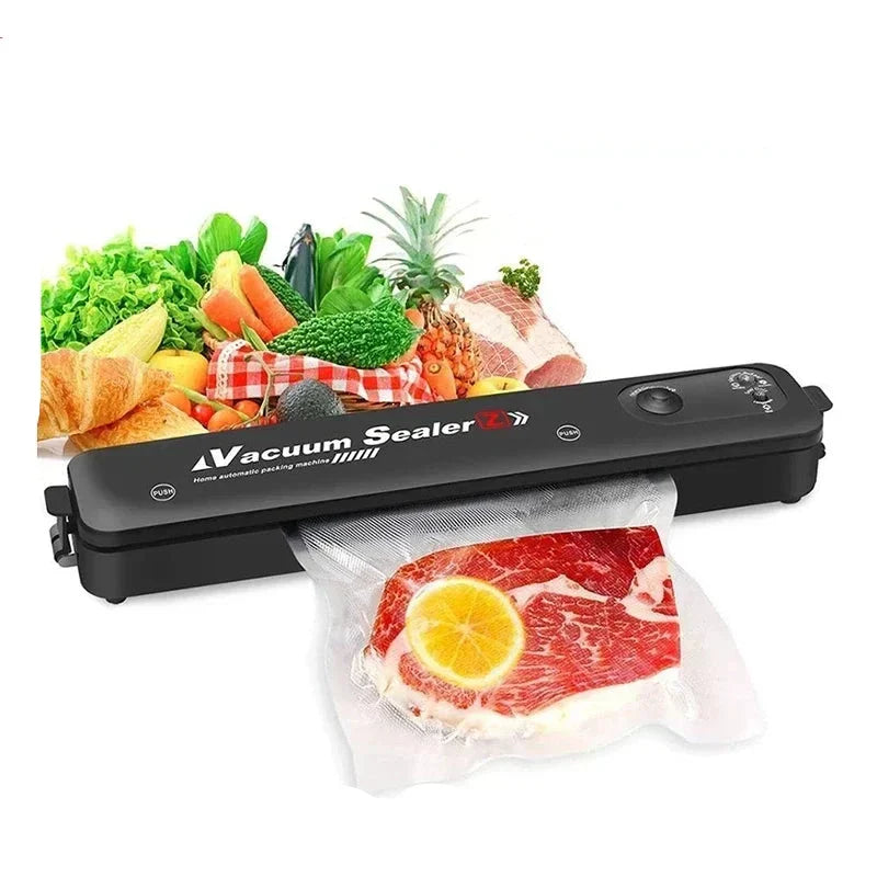 FreshLock Kitchen Vacuum Sealer for food preservation. Essential kitchen appliance for longer food storage.
