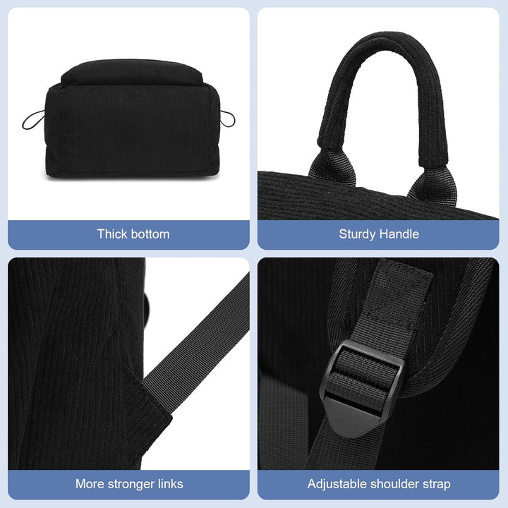 Focus on lightweight design: Ultralight water-resistant 15.6" laptop backpack for comfort.