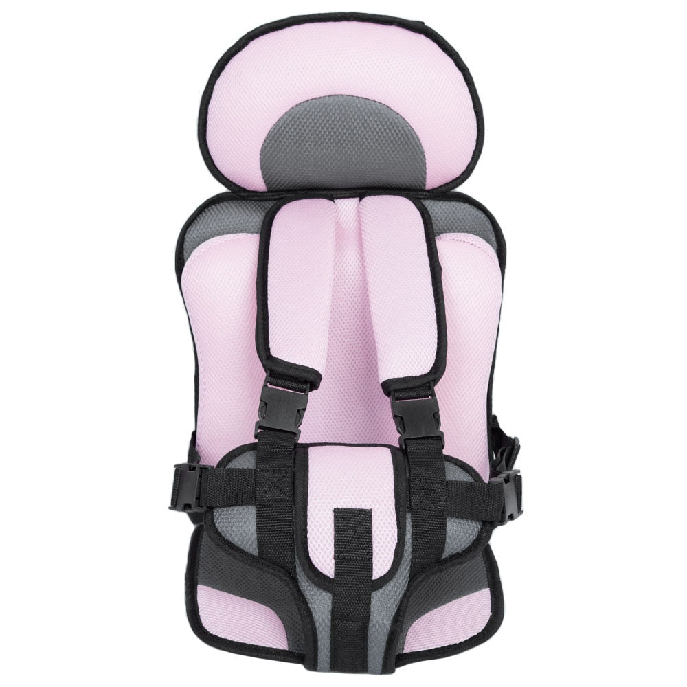 Comfortable padded car seat for children, featuring adjustable recline & headrest for growing kids.