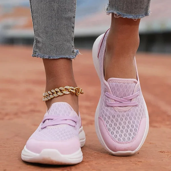 Ergonomic women's supportive footwear, designed for posture correction, breathability, and all-day comfort.