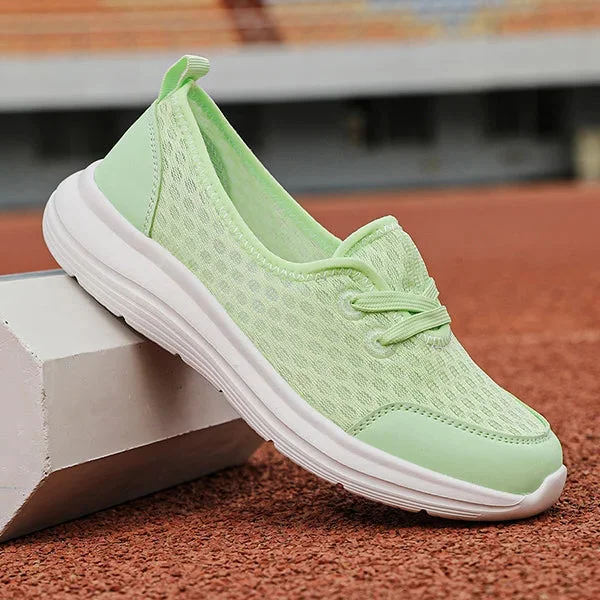 Women's supportive footwear with advanced cushioning and posture correction features, perfect for daily wear.