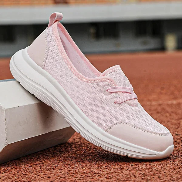 Lightweight women's comfort shoes, providing superior arch support and breathability for active lifestyles.