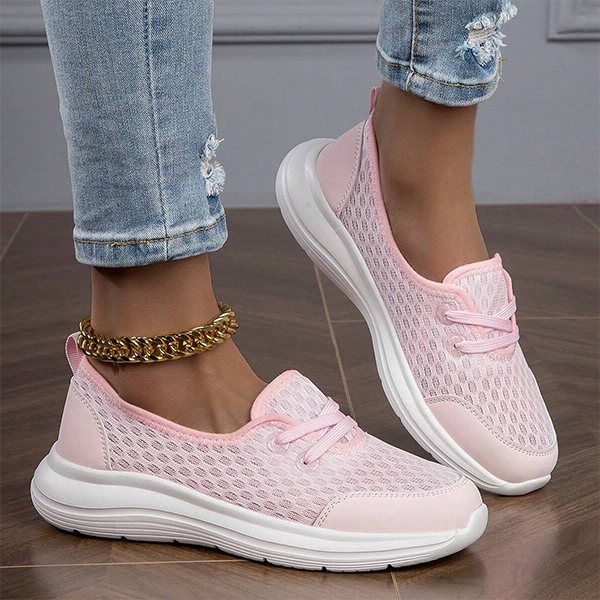 Stylish women's supportive shoes with a breathable upper, offering exceptional arch support for everyday comfort.