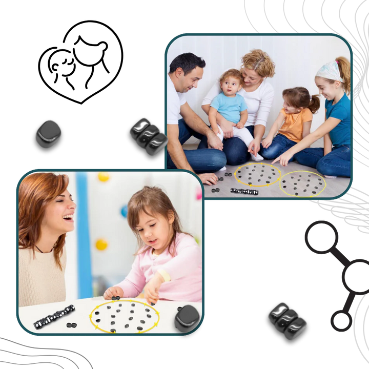 Magnetic chess strategy game pieces & board. Enhance skill development with this challenging brain-teaser.