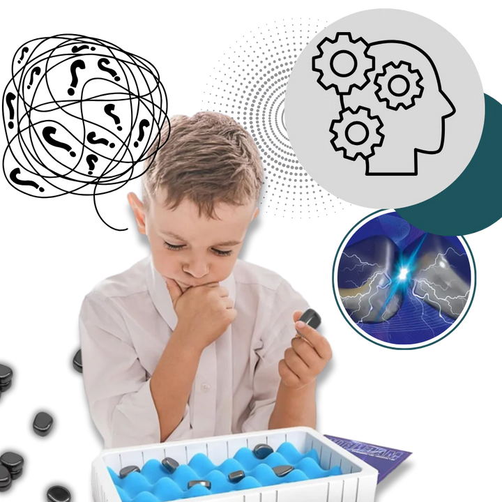 Ideal Christmas game! This classic magnetic chess set offers hours of strategic fun for parties & family.