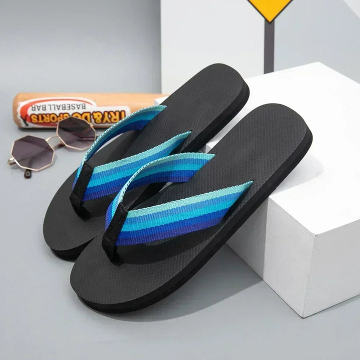 Unisex novelty beach sandals, funny and flexible summer shoes, ideal for pool and casual wear.