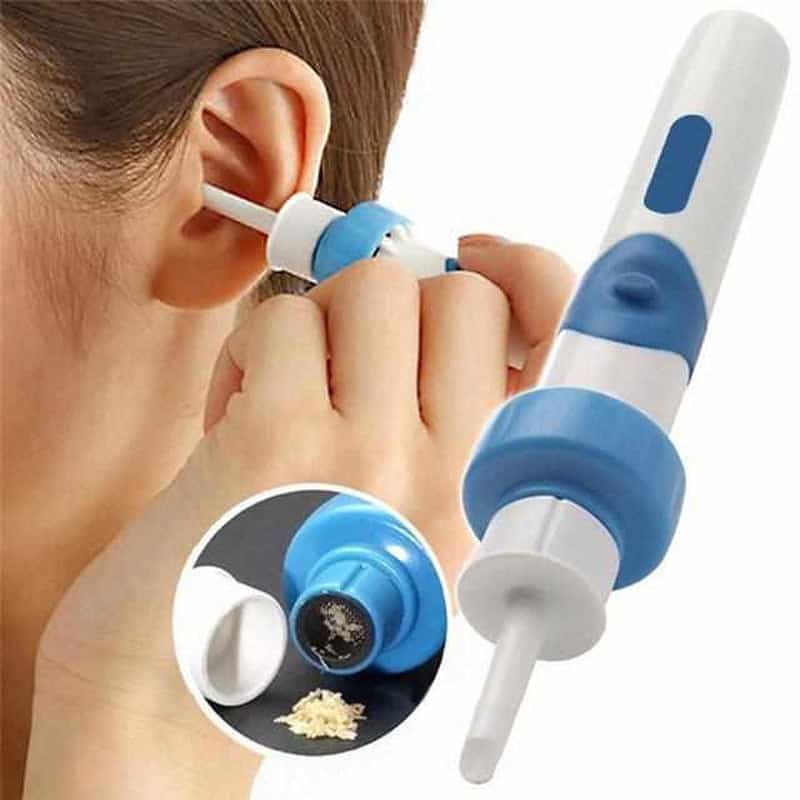 Gentle electric ear cleaner for safe, effective wax removal & improved ear health. Ideal for personal hygiene & daily ear care.