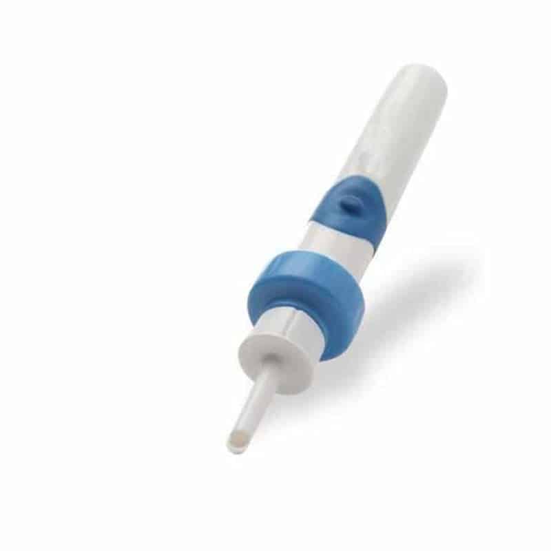 Portable electric ear wax extractor for comfortable & gentle ear cleaning at home. Essential for daily ear care.