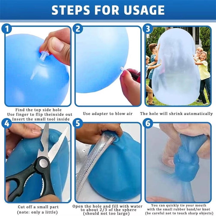Fun 3-pack giant jelly balloon balls, tear-resistant inflatable toys for kids' active outdoor summer gift.