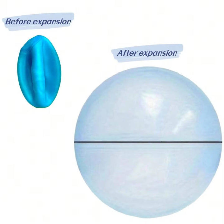 Children's giant inflatable jelly balloon balls (3-pack) for pool, outdoor play, and summer active fun.