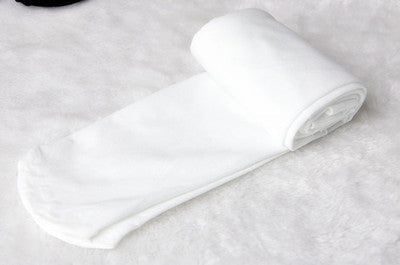 Pink velvet girls' dance tights, ideal for ballet and kids' performance wear