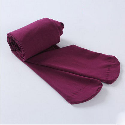 Pack of assorted colorful velvet dance tights for girls, versatile dancewear