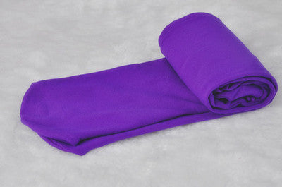 Detail of girl's velvet dance tights texture, soft and luxurious for performance
