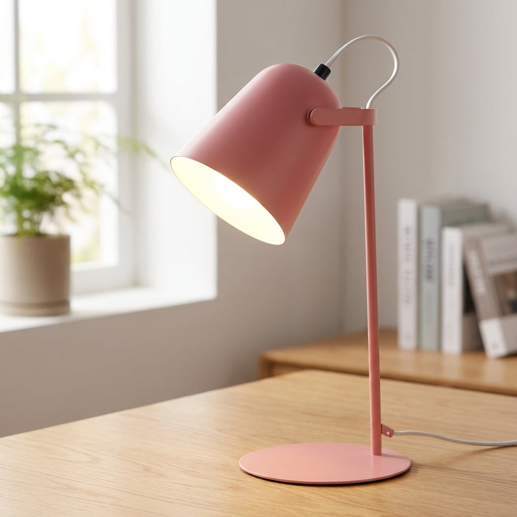 Glintor adjustable desk lamp for focused task lighting.