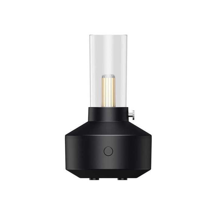 GlowMist essential oil diffuser, providing a comforting warm night light glow for ultimate relaxation & ambiance.