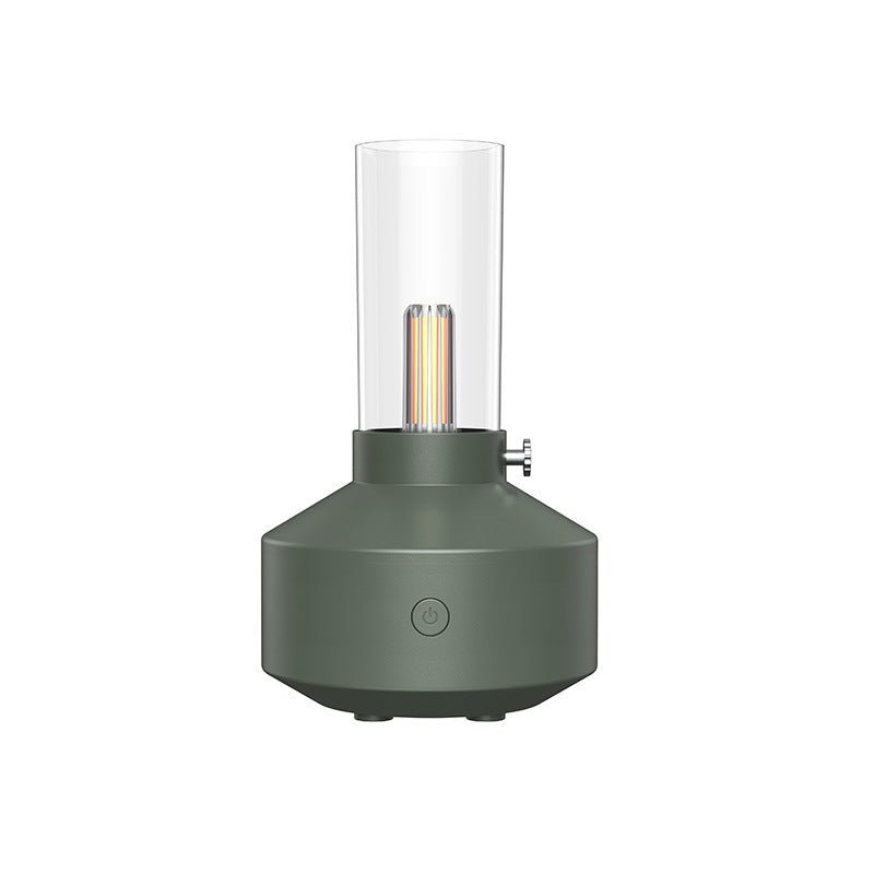 GlowMist aromatherapy diffuser: essential oil dispersal, warm night light, and elegant home decor for wellness.