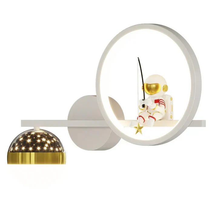 Decorative GlowNest children's wall lamp, bringing whimsical light to playrooms.