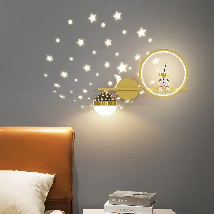 Playful GlowNest children's lamp, ideal for imaginative lighting & nursery wall decor.