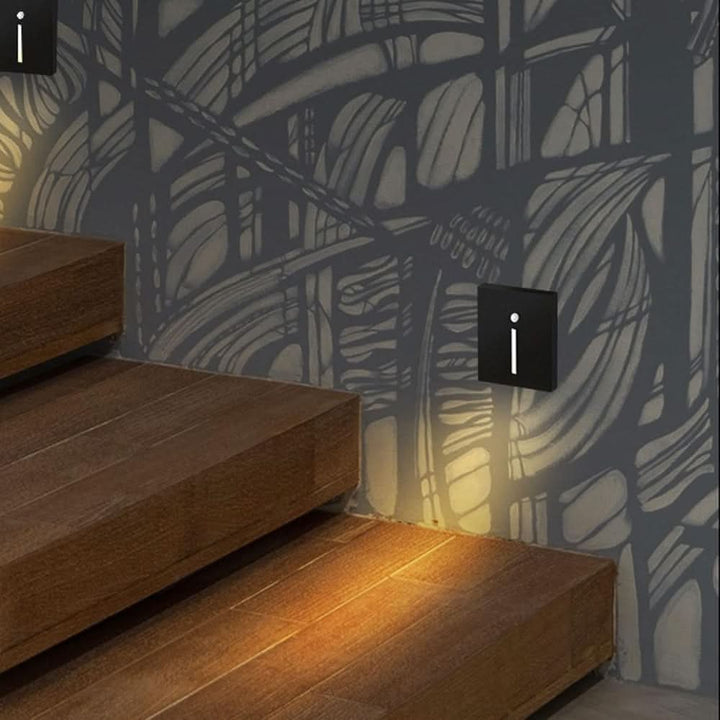 GLOWPATH motion-activated LED light for stairs and hallways. Smart indoor home lighting solution.