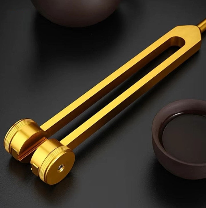 Professional sound therapy tuning forks, ideal for wellness & inner peace.