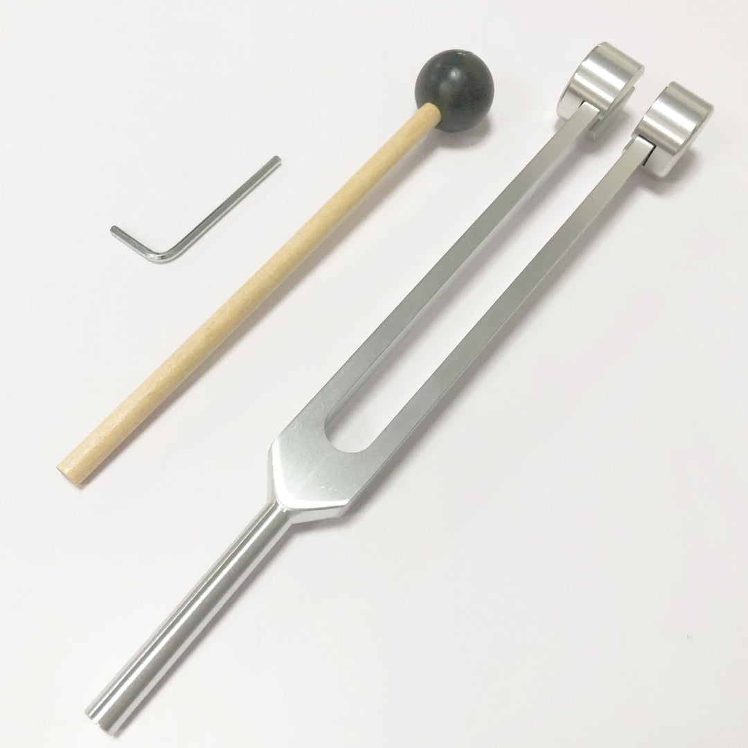 Golden vibrational therapy tools, perfect for meditation & holistic healing.
