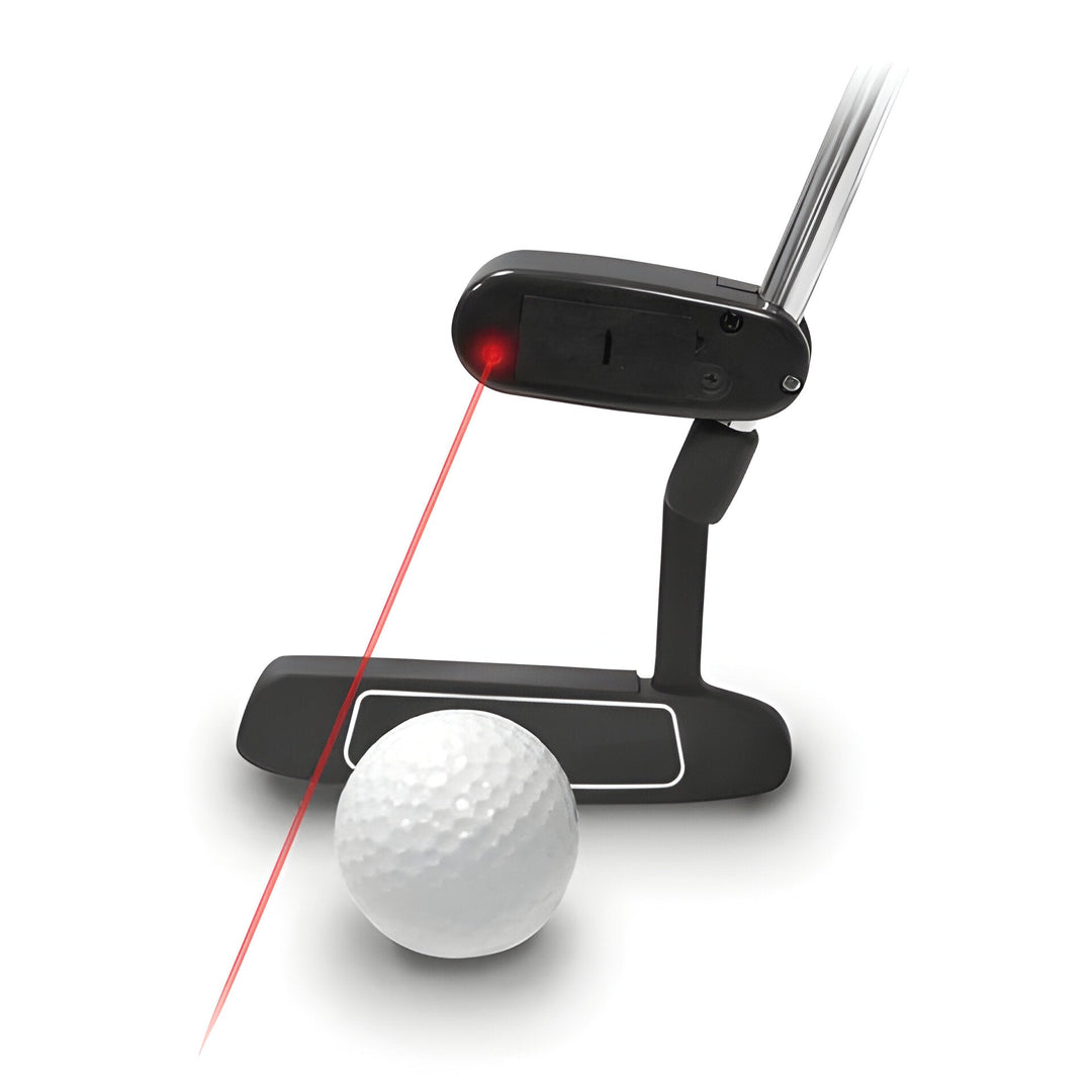 Essential golf gear: laser putting aid for perfect stroke alignment, accuracy, and effective golf drills.