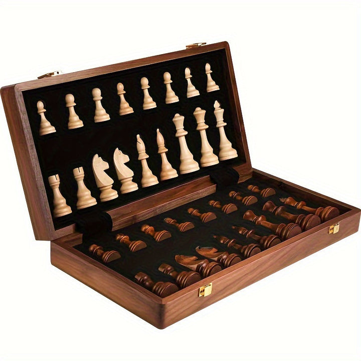 GrandRook handcrafted solid wood chess set, a premium board game and a perfect gift