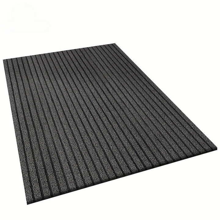 WeatherGuard Pro red mud mat, durable and weather-resistant, perfect for keeping entryways clean all year.