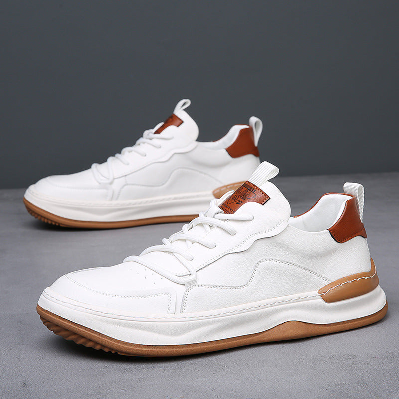 Brown Men's Comfort Walking Shoes, premium casual footwear for stylish everyday wear.